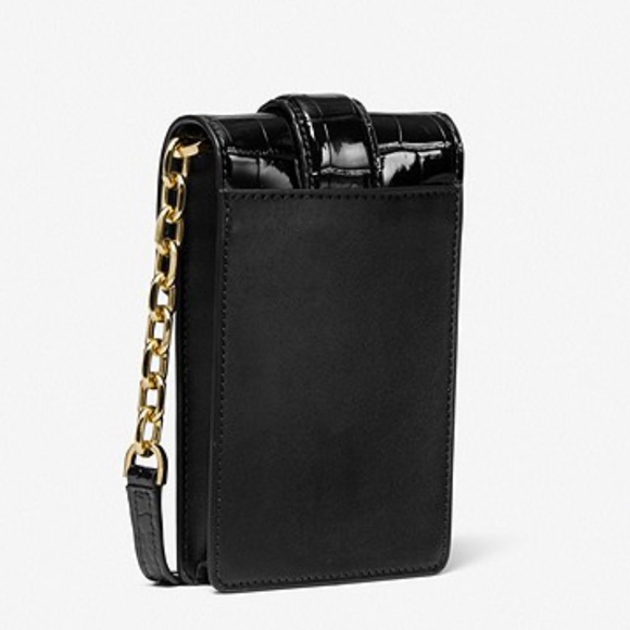 MICHAEL KORS
Carmen SM Printed Calf Hair and Crocodile Embossed Faux Leather Bag - Picture 3 of 11